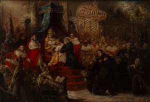 Władysław Rossowski (1857 Monasterzyska k. Buczacza - 1923 Lwów lub Kraków), Zatwierdzenie reguły św. Franciszka przez papieża Honoriusza III