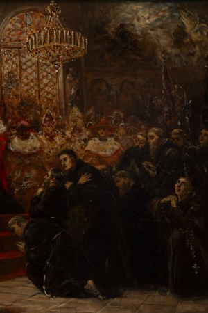 Władysław Rossowski (1857 Monasterzyska k. Buczacza - 1923 Lwów lub Kraków), Zatwierdzenie reguły św. Franciszka przez papieża Honoriusza III