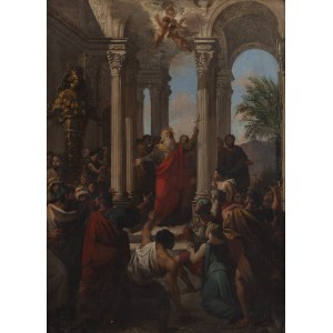 Jan Michał Strzałecki (1838, Warsaw – 1919, Warsaw), Saint Paul in Ephesus, 1887