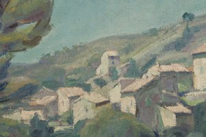 Baptistin Clement Jacquet (1895 - 1984), Pejzaż z Prowansji