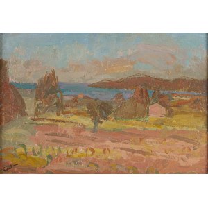 Zygmunt Landau (1898 Łódź - 1962 Tel Aviv), Pejzaż prowansalski