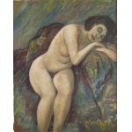 Jakub Markiel (1911 Łódź - 2008 Łódź), Śpiąca (