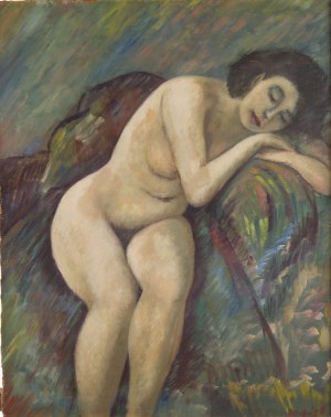Jakub Markiel (1911 Łódź - 2008 Łódź), Śpiąca (