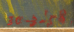 Jakub Markiel (1911 Łódź - 2008 Łódź), Śpiąca (
