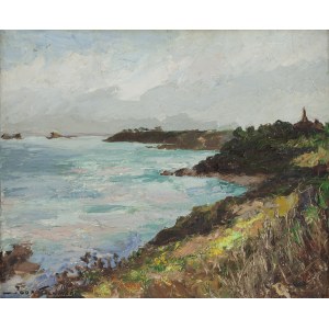 Igor Talwiński (1907 Warsaw – 1983 Paris), View of the Seashore