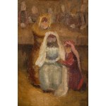 Ludwik Lille (1897, Podwłoczyska on the Zbrucz River – 1957, Paris), The Bride (recto)/Figure Study (verso)