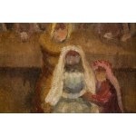 Ludwik Lille (1897, Podwłoczyska on the Zbrucz River – 1957, Paris), The Bride (recto)/Figure Study (verso)