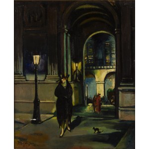 Wacław Pająk (1891 - 1926), Brama Luwru (Porte du Louvre), 1922