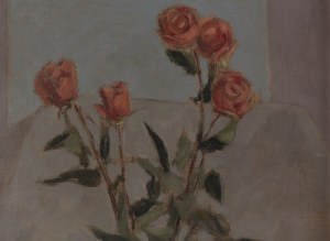 Benn Bencion Rabinowicz (1905 Białystok - 1989 Paryż), Róże w wazonie