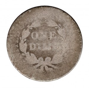 USA 1 Dime 1843 Philadelphia Seated Liberty Silver