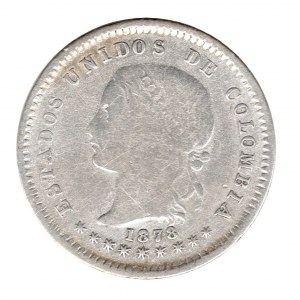 10 Centavos 1878 Bogota