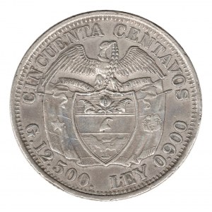 50 Centavos 1931 B Bogota
