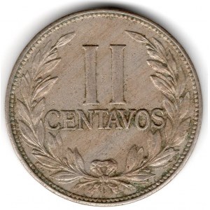 2 Centavos 1938 B Bogota