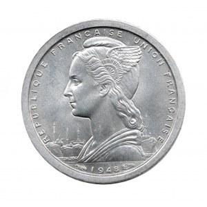 Cameroon 1 Franc 1948 Paris French Colonial UNC