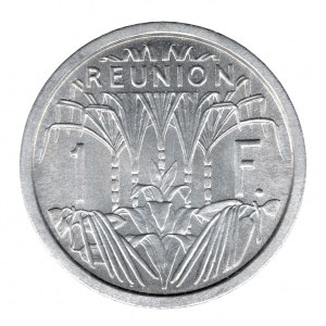 Reunion 1 Franc 1964 Paris French Colonial UNC