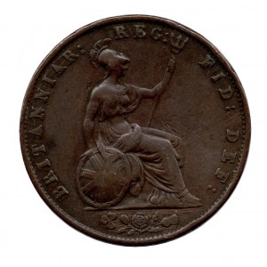 Great Britain 1/2 Penny 1854 Victoria 