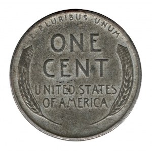 USA 1 Cent 1943 Philadelphia Steel WWII Copper Shortage 