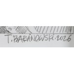 Tadeusz Baranowski (1945, Zamość – 2026), “Great Anxiety,” drawing, 2026