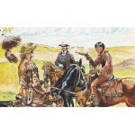 Marek Szyszko (b. 1951, Warsaw), Winnetou, book illustration no. 13, 1993