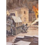 Marek Szyszko (né en 1951 à Varsovie), « L'insurrection de Varsovie », illustration, 2015