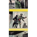 Mieczysław Wiśniewski (illustrator) (1925 Warsaw – 2006 Warsaw), Captain Kloss, Part XV – The Mystery of Professor Riedel, page 28, 1973