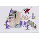 Szarlota Pawel (1947 - 2018 ), Projekt ilustracji do czasopisma 
