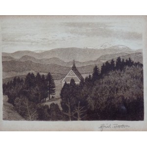 Friedrich Ivan, « Une chapelle dans les Monts des Géants »