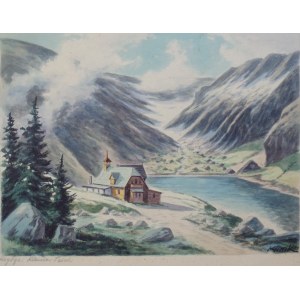 Paul Klimke „Mały Staw w Karkonoszach”