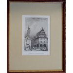 Gottlieb Heinrich Brinckmann, The House of Weights in Nysa, steel engraving