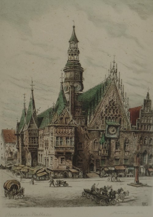 Helma Fischer-Oels „Ratusz wrocławski”