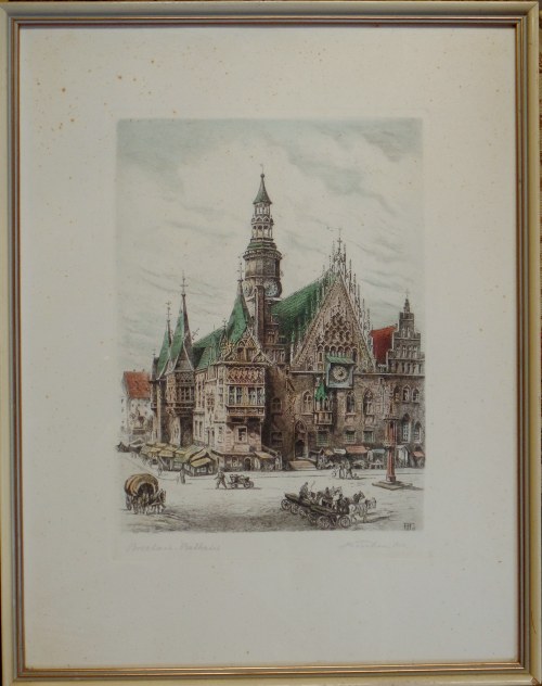 Helma Fischer-Oels „Ratusz wrocławski”