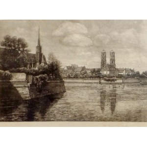 Siegfried Laboschin, View of Ostrów Tumski
