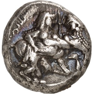 Thrace-Macédoine, tribu des Orreskiens. Statère ND (500-480 av. J.-C.).