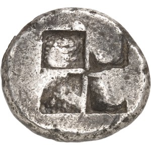 Thrace-Macédoine, tribu des Orreskiens. Statère ND (500-480 av. J.-C.).