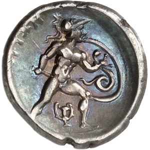 Locride, Oponte. Triobole ou hémidrachme ND (340-330 av. J.-C.), Oponte.