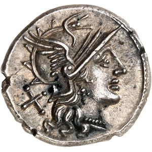 C. Iunius. Denarius ND (149 B.C.), Rome.