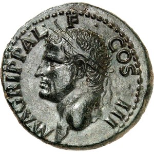 Caligula (37–41). As for Agrippa, N/A (37–41), Rome.