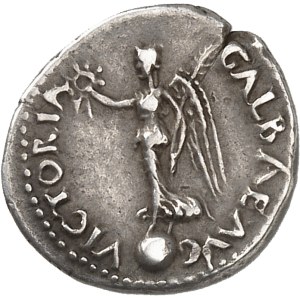 Galba (68–69). ND Quinary (68–69), Lyon.