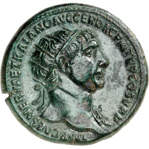 Trajan (98–117). Dupondius ND (107), Rome.