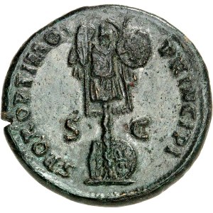 Trajan (98–117). Dupondius ND (107), Rome.