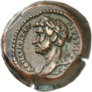 Hadrian (117–138). Obol (AE19) LKB (Year 22 = 137–138), Alexandria.