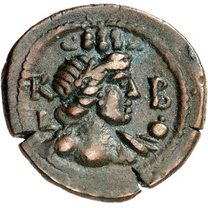 Hadrian (117–138). Obol (AE19) LKB (Year 22 = 137–138), Alexandria.