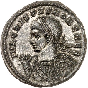 Crispus, Caesar (317–326). ND coin (322), Trier, 2nd mint.