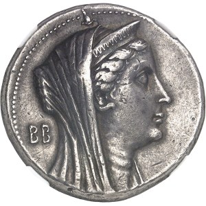 Ptolemaic Kingdom, Ptolemy II (283–246 B.C.). Decadrachm for Arsinoe II Philadelphus ND (253–252 B.C.), Alexandria.
