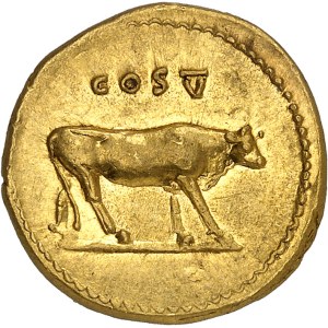 Titus César (69-79). Aureus ND (76), Rome.