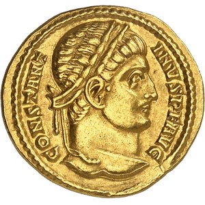 Konstantyn I (307–337). Solidus ND (320–321), Ticinum.