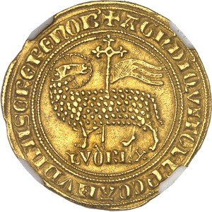 Louis X (1314–1316). Gold lamb without date (1315).
