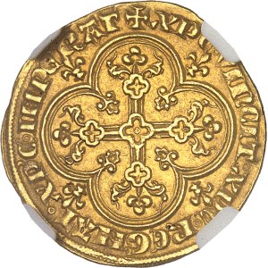 Louis X (1314–1316). Gold lamb without date (1315).
