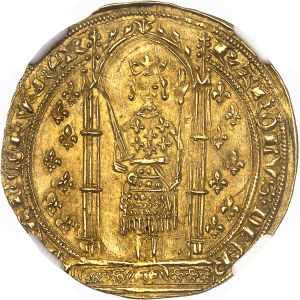 Charles V (1364–1380). Franc à pied ND (1365).