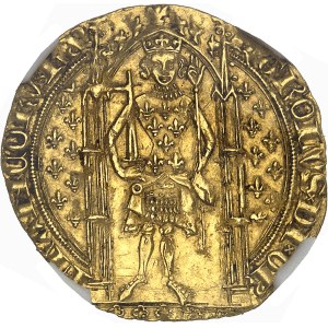 Carlo V (1364-1380). Franc a pied ND (1365).